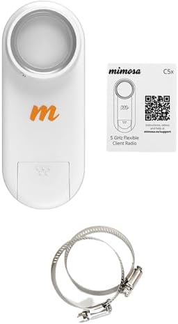 Generic Mimosa C5x IP67 Version 4.6-6.4GHz 802.11ac Connectorized Radio for PTMP or PTP (100-00101)|B0D7WDNCV6