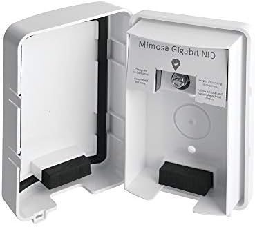 Outdoor PoE Data Protector Interface with ESD and Grounding for C5X and C5c Radios - Mimosa Gigabit Network Interface|B088K1HLM5