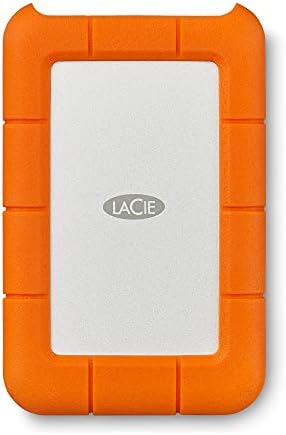 LaCie Rugged USB-C 2TB External Hard Drive Portable HDD – USB 3.0 compatible, Drop Shock Dust Rain Resistant, for Mac and PC Computer Desktop Workstation Laptop, 1 Month Adobe CC (STFR2000800)|B01N7QFZLQ