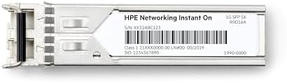 HPE Networking Instant On 1G SFP LC SX Transceiver for Connections Up to 500 Meters (R9D16A)|B09P1K5CC8