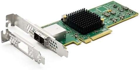 Broadcom 12G External PCI-E SAS/SATA HBA Controller Card, Compatible for SAS 9300-8E