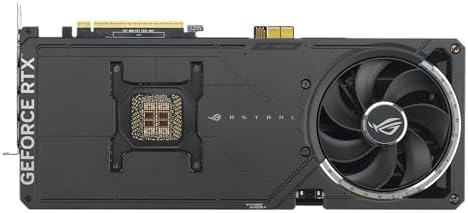 ASUS ROG Astral GeForce RTX™ 5090 OC Edition Gaming Graphics Card (PCIe® 5.0, 32GB GDDR7, HDMI®/DP 2.1, 3.8-Slot, 4-Fan Design, Axial-tech Fans, Patented Vapor Chamber, Phase-Change GPU Thermal pad)|B0DS2WQZ2M