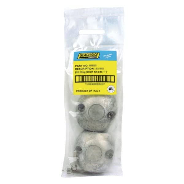Seachoice 95628 Streamlined Shaft Anode w/Allen Screw, Aluminum, Model X6, Size 1-3/8"