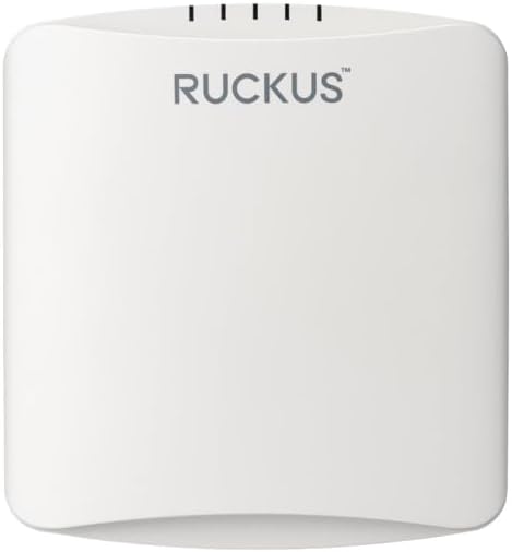Ruckus R550 Wi-Fi 6 Indoor Access Point, Dual-Band 2x2:2 MU-MIMO, Up to 1Gbps, 2x1GbE & USB, WPA3, 802.11ax/ac/n, PoE, Model 9U1-R550-US00, Cloud Care Pre-Configured Bundle Eligible
