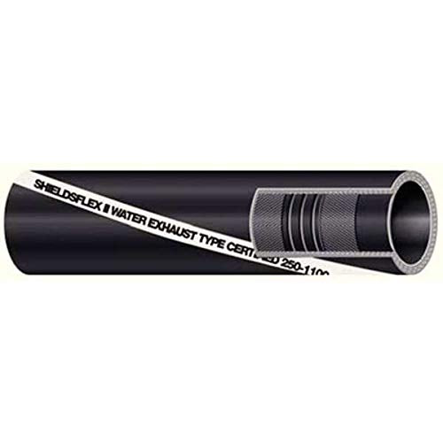 Shield 16-250-2784 Shields Marine Shieldsflex 2 Water Exhaust Series 250 Hose w/, Wire
