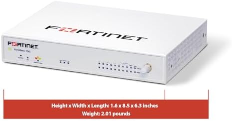 Fortinet FortiGate-70G Firewall for Branch and Small Offices with 10 Gigabit Ethernet RJ45 Ports (FG-70G)|B0F3KWTMR9