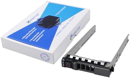 2 Pack Hard Drive Tray Caddy 8FKXC 08FKXC SSD Mount 2.5" HDD Holder with Mounting Screws Hard Drive Bracket Compatible for Dell PowerEdge R610 R620 R710 T710 R720 R815 R820 R630 T630 R730|B0CBTVKN7T