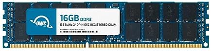 OWC 64GB (2x32GB) DDR3 1333 PC3-10600 CL9 4Rx4 240-pin 1.5V ECC Registered RDIMM Memory RAM Compatible with HP ProLiant BL460c G7 BL490c G7 BL620c Gen7 BL680c Gen7 BL685c Gen7|B0CJMQWDF6
