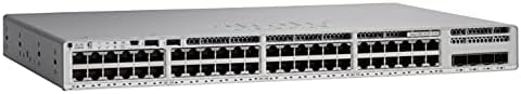 Cisco Catalyst 9200 C9200L-48P-4G Layer 3 Switch - 48 X Gigabit Ethernet Network, 4 X Gigabit Ethernet Uplink - Manageable - Twisted Pair, Optical Fiber - Modular - 3 Layer Supported|B07MH9RG3K