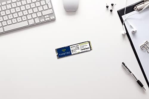 Timetec 512GB SSD 3D NAND SATA III 6Gb/s M.2 2280 NGFF 256TBW Read Speed Up to 550MB/s SLC Cache Performance Boost Internal Solid State Drive for PC Computer Laptop and Desktop (512GB
