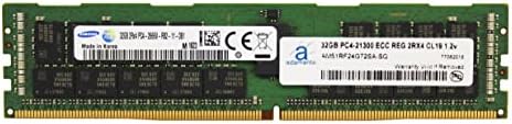 Factory Original 128GB (4x32GB) Compatible for Dell Poweredge, Precision Servers DDR4 2666MHZ PC4-21300 ECC Registered Chip Buffered RDIMM 2Rx4 CL19 1.2v Memory RAM Upgrade Adamanta|B0B3KVX3FT