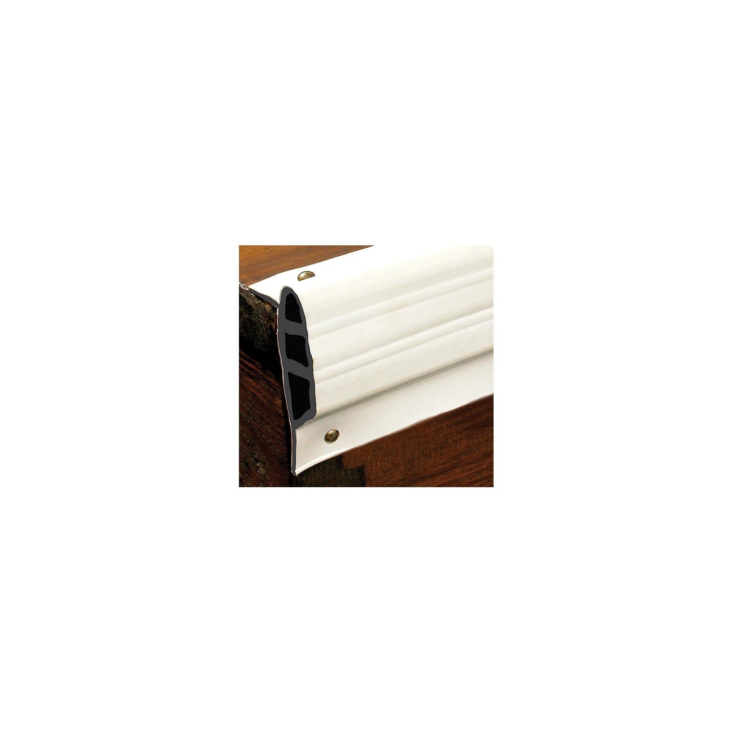 Taylor Made Products 46096 White, Medium Double Molded Vinyl Dock Edging. 10' Coil