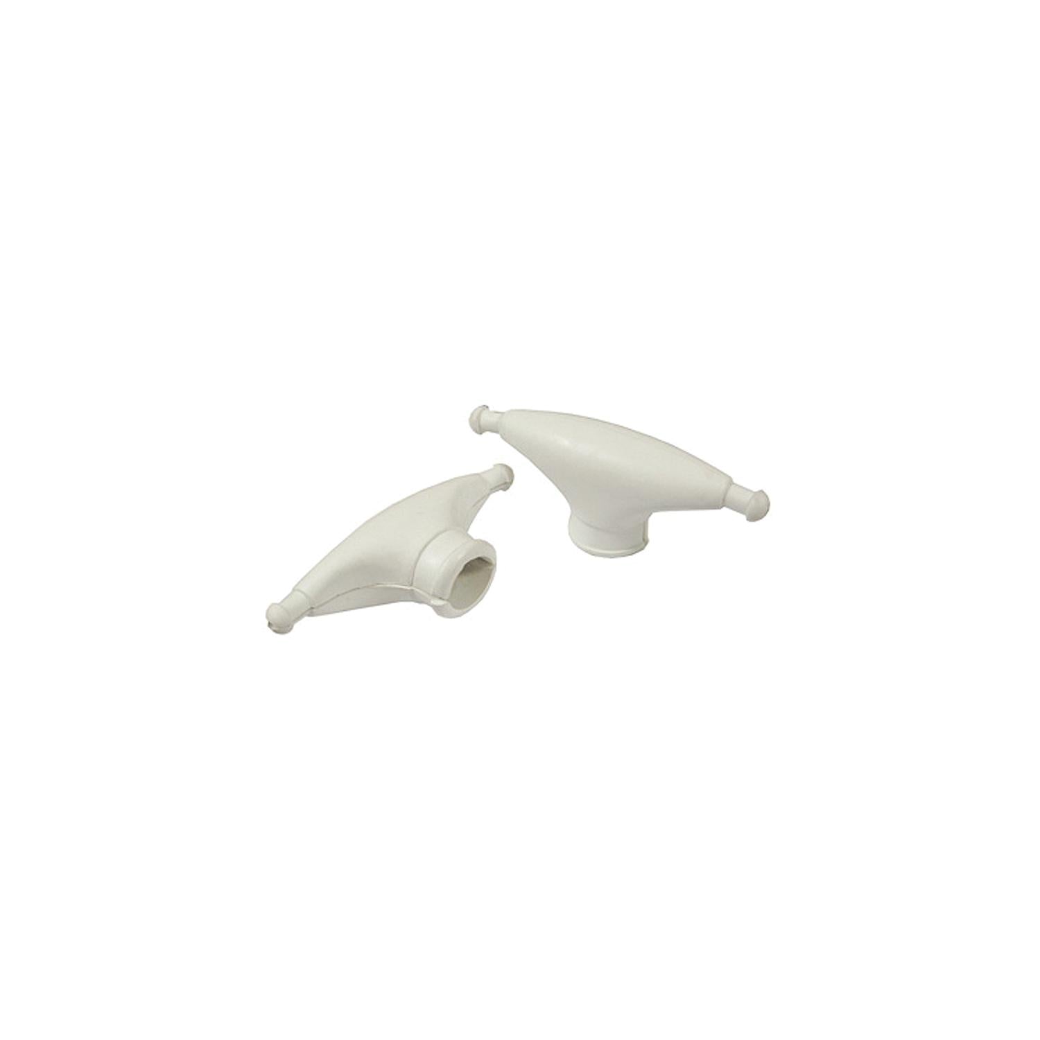 Taylor Made Products 960026 Taylor Rubber Spreader Boots White (Sold in Pairs)
