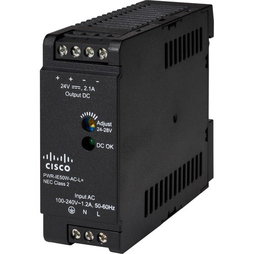 Cisco PWR-IE50W-AC-L 50W  AC to DC Power Supply For Catalyst IE3200