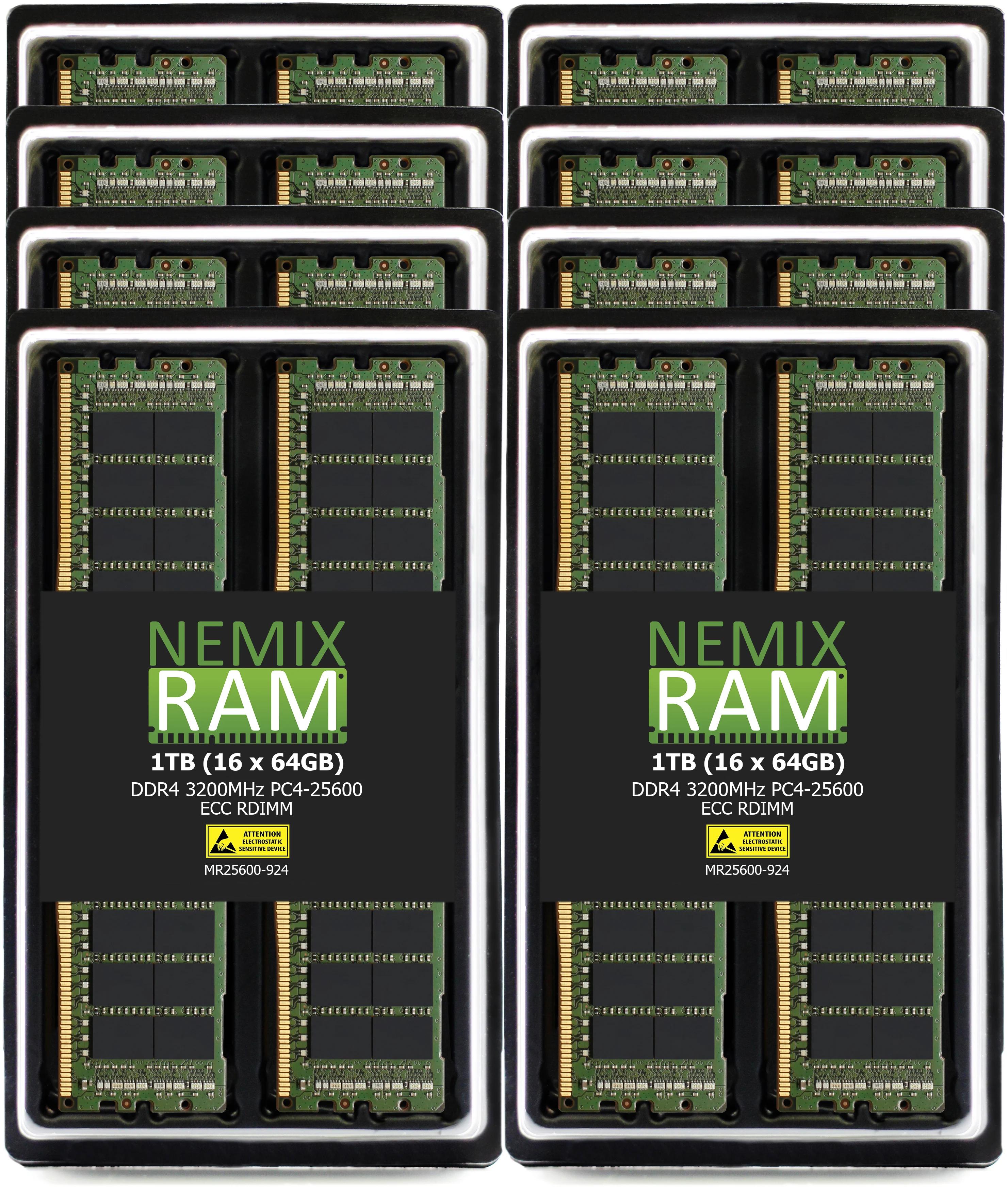 NEMIX RAM Memory Compatible with Hypertec ORION RS525D-G5C-24T2G Rack Server