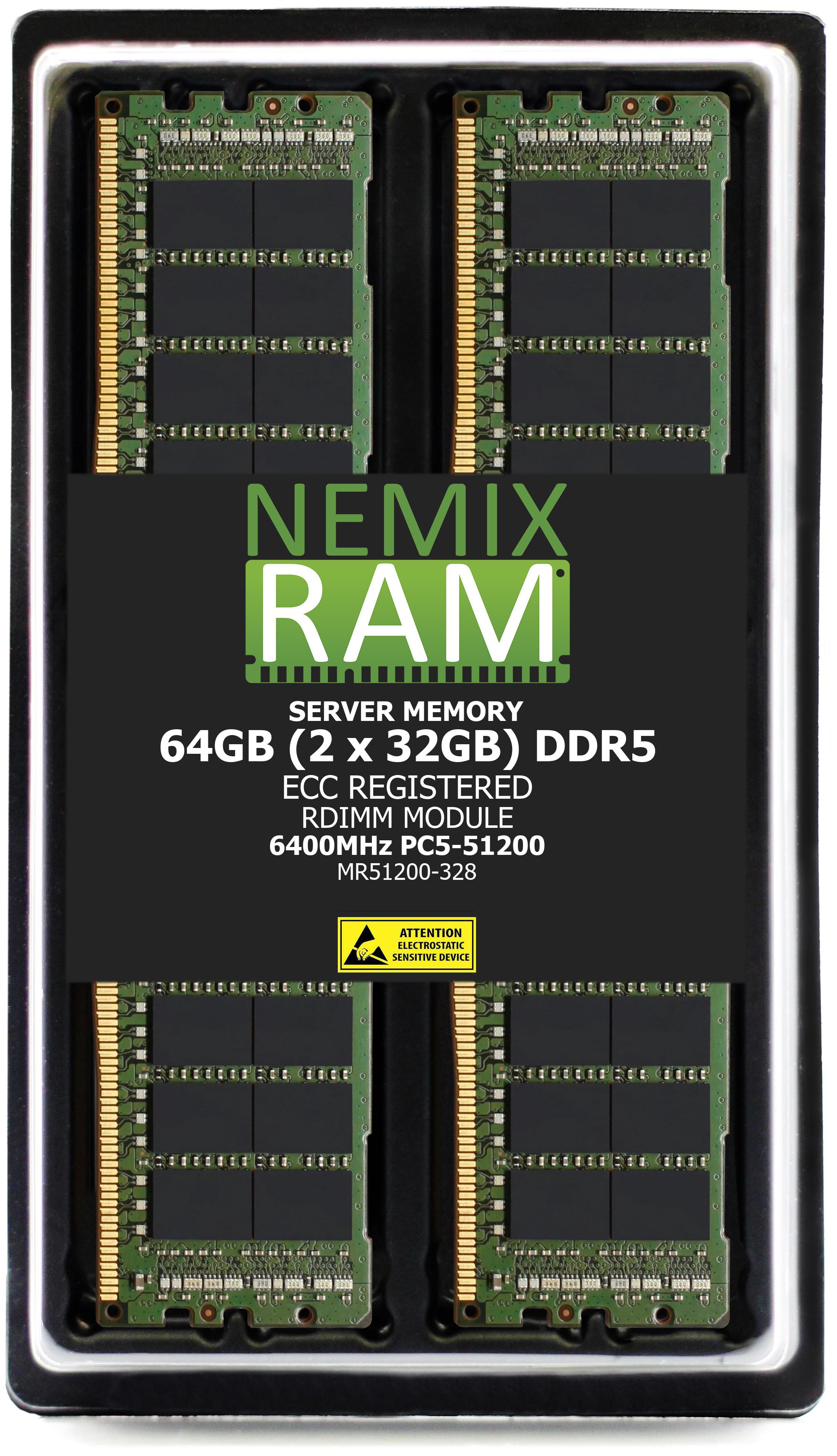 NEMIX RAM Memory Compatible with Hypertec TRIDENT iC610DR-G7-AP Immersion-born Compute Server