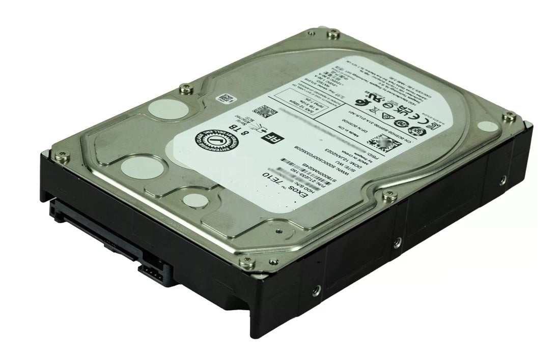 Seagate Exos 7E10 8TB 512e SAS-12Gb/s 7.2K RPM 3.5-inch Internal HDD Dell OEM