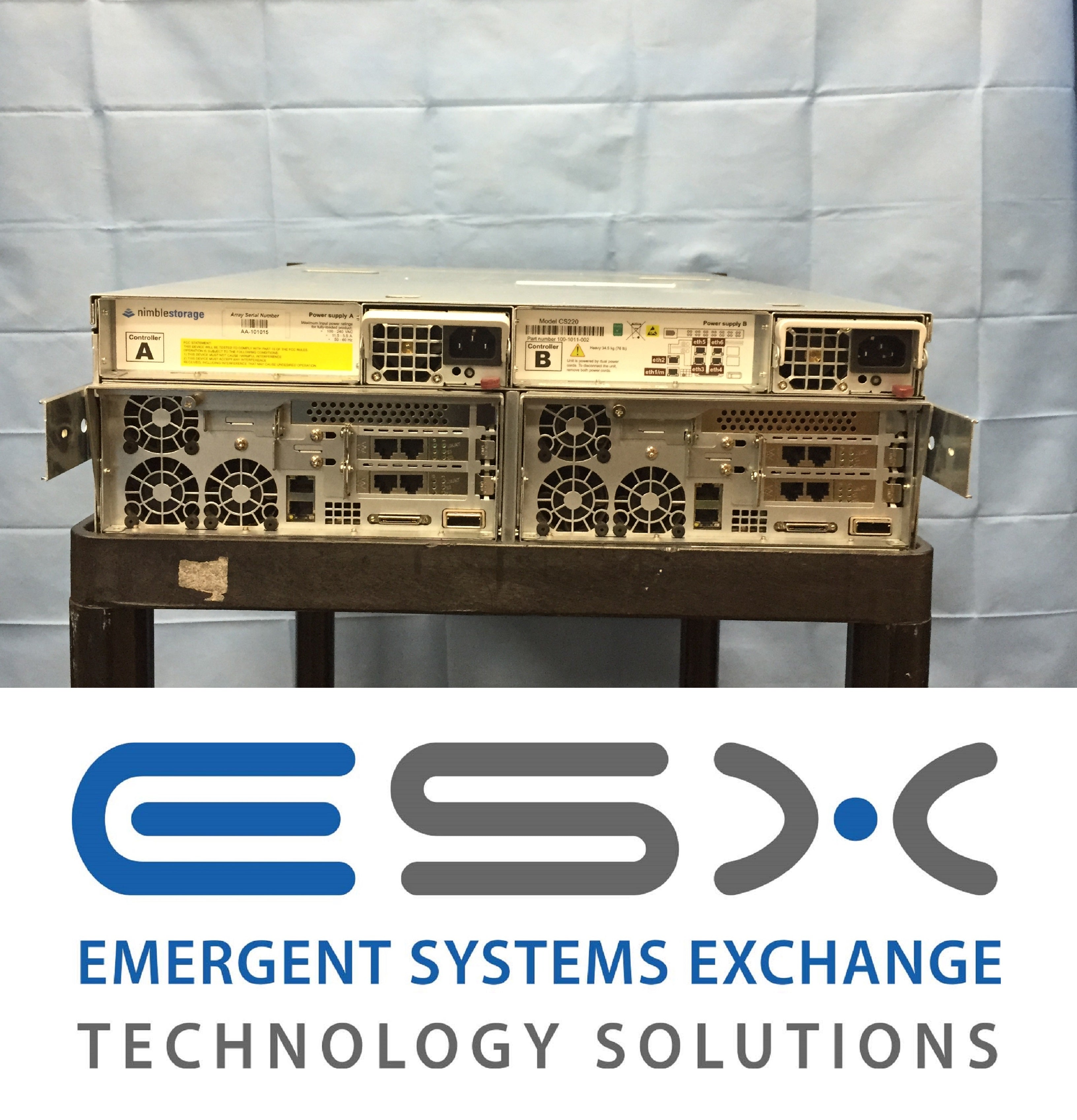 Nimble Storage CS300 - 12 x 3TB, 4 x 800GB SSD, and 10Gbe ports - We Buy Nimble