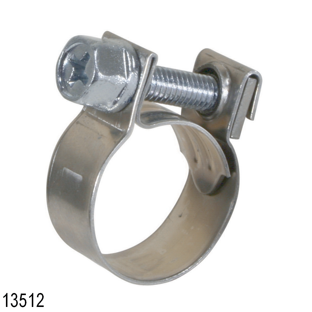 Scandvik 13516 Aba 304 Stainless Steel Mini Clamps, Size 16