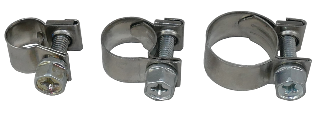 Scandvik 13508 Aba 304 Stainless Steel Mini Clamps, Size 8
