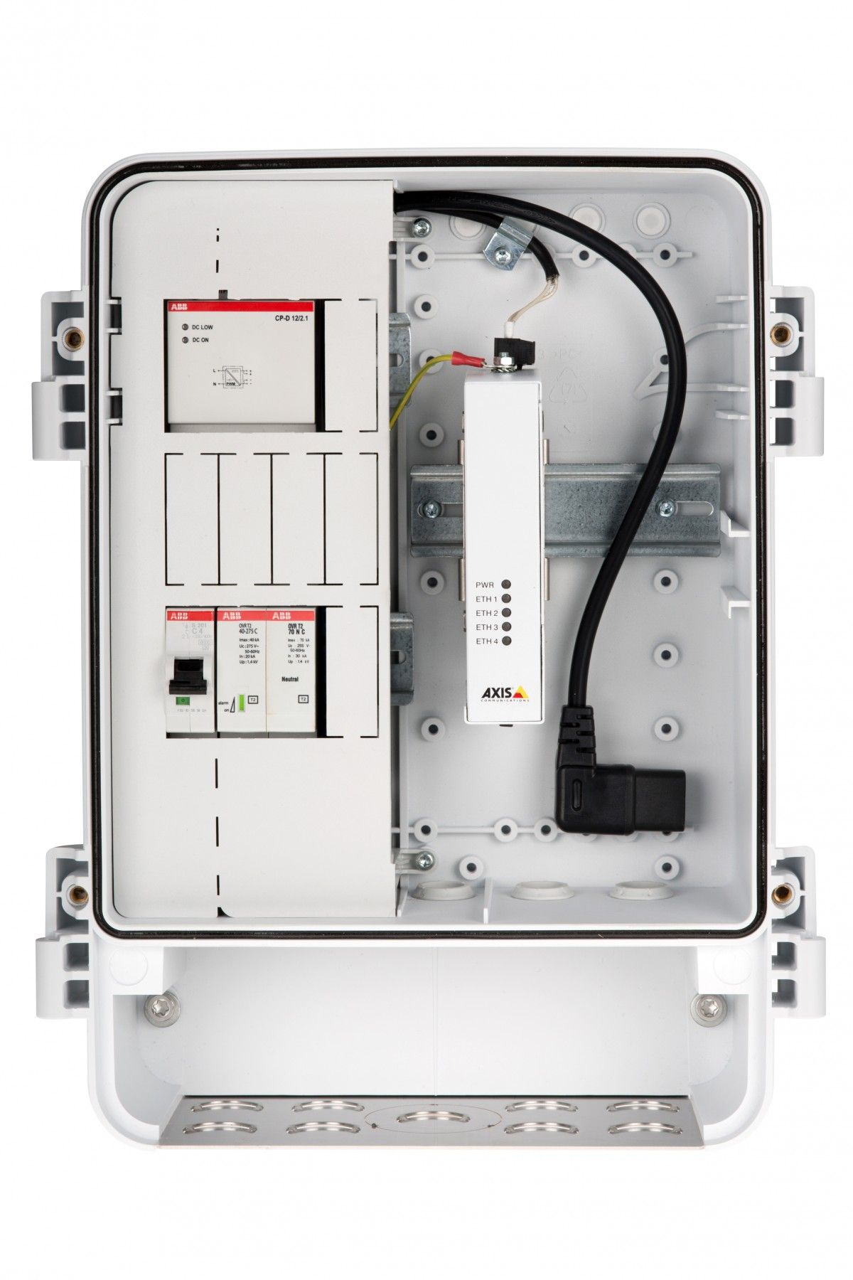 AXIS T98A18-VE 120V Media Converter Cabinet A (5505-381