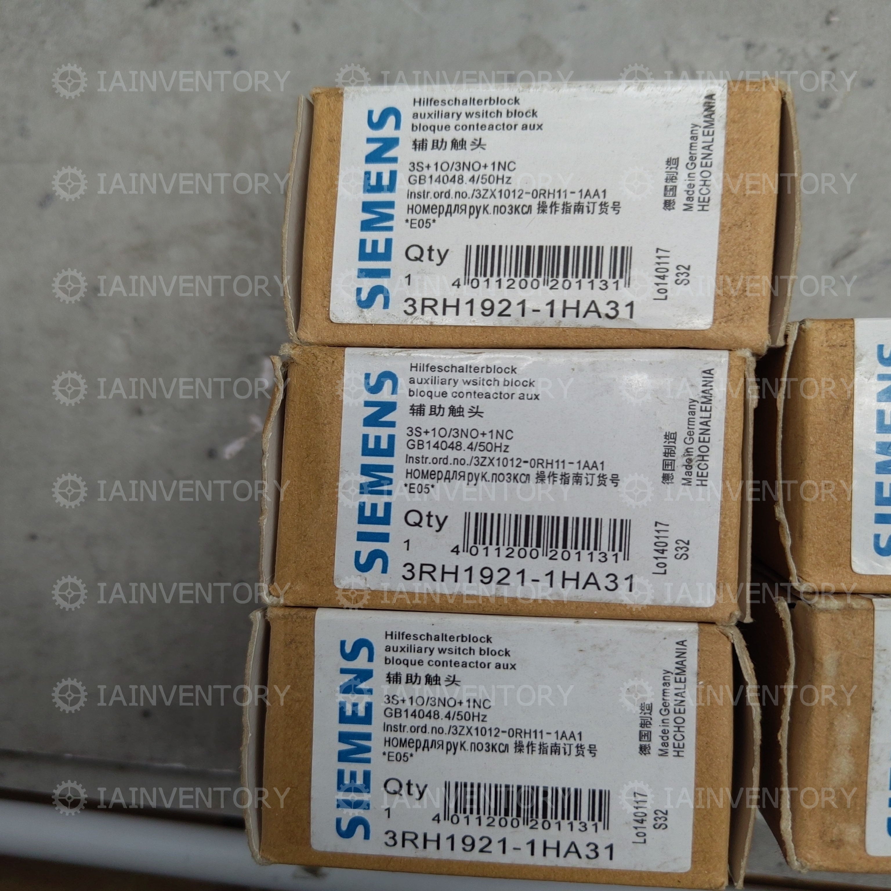 SIEMENS 3RH1921-1HA31