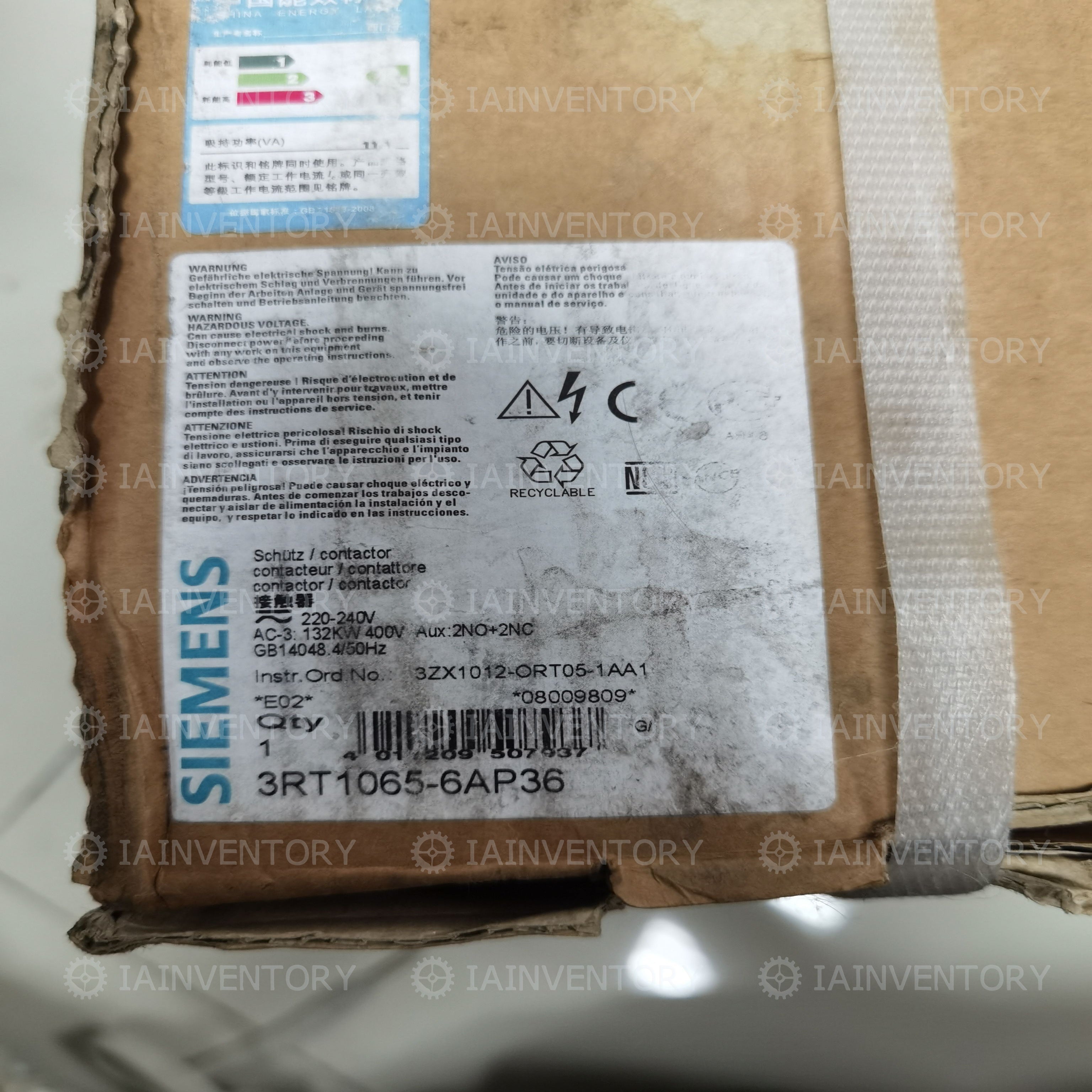 SIEMENS 3RT1065-6AP36