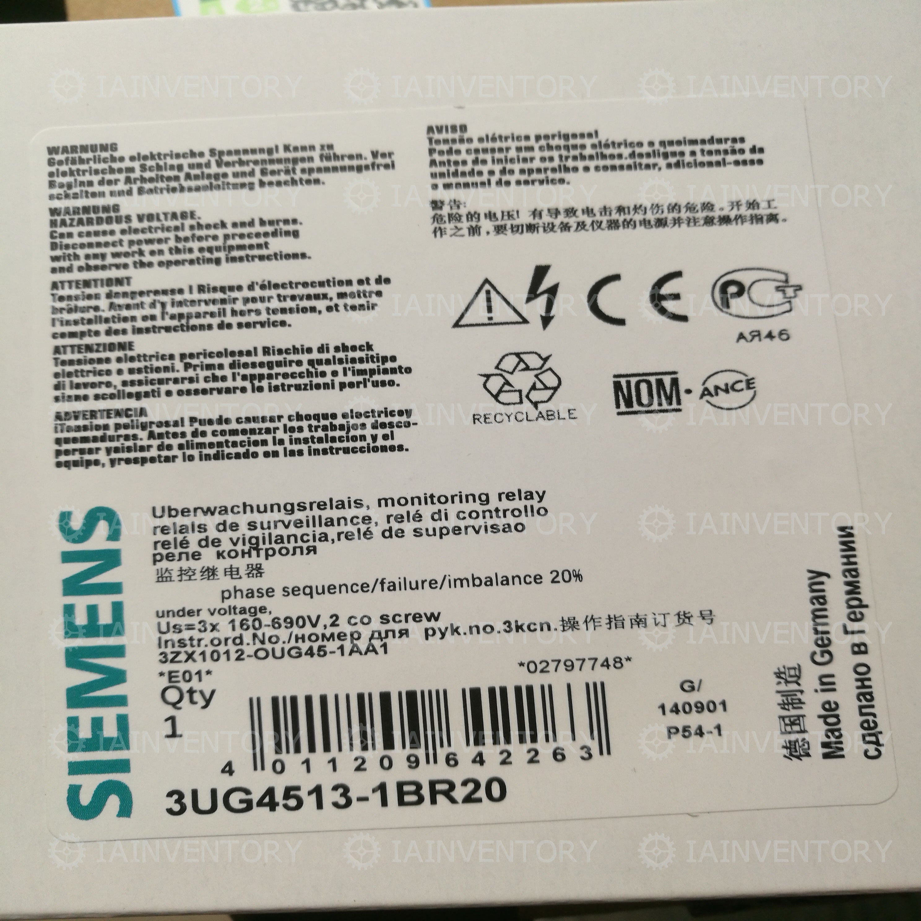 3UG4513-1BR20 Siemens