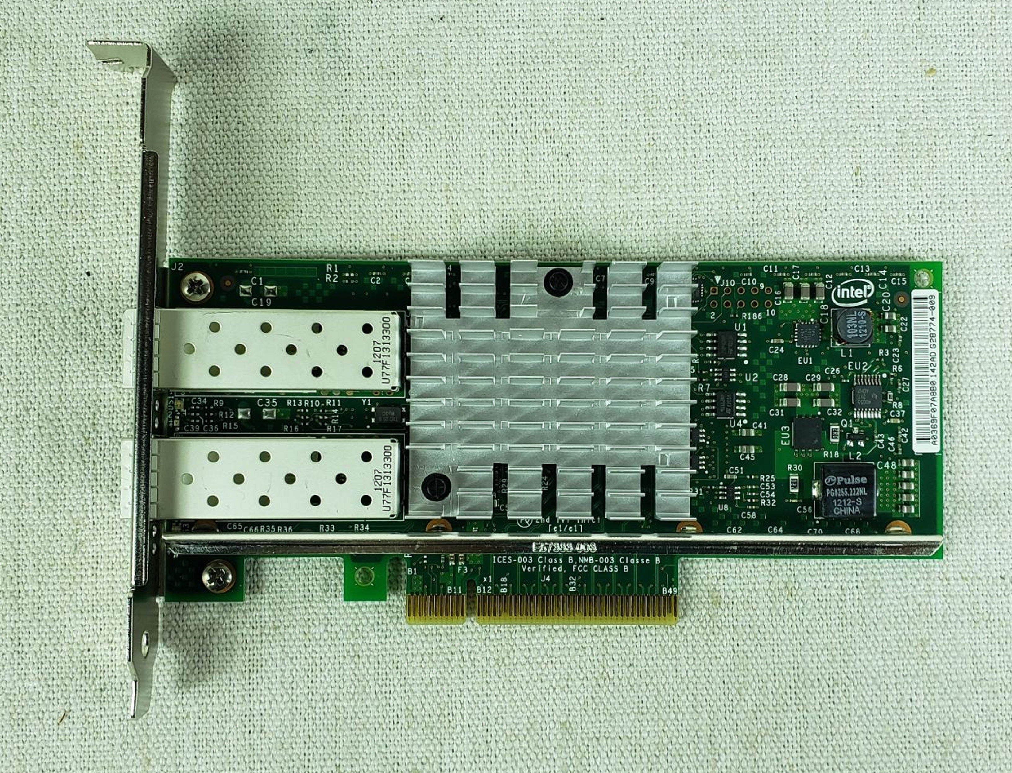 Dell 2094N Intel X520-DA2 Dual Port 10G SFP+ Converged Network Adapter