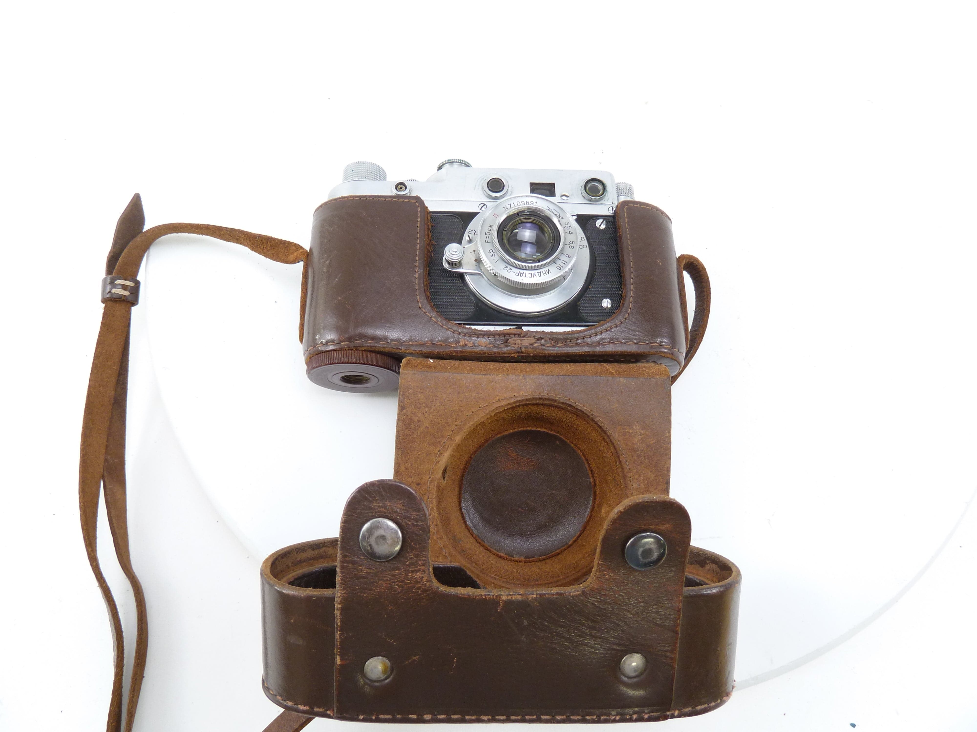 3OPKMM'C Russian 35MM Camera with 3.5cm f3.5 Lens