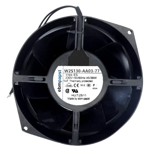 for W2S130-AA03-77 230V 45/39W 172MM Fan - 17255 17CM 2-Wire Cooling Fan|B0FSXN8B3M