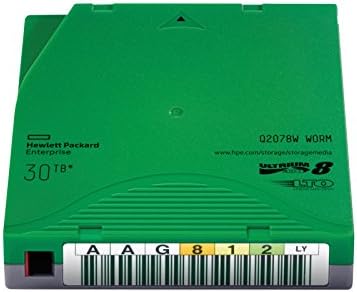 Hewlett Packard Enterprise LTO Ultrium Worm 8-12 TB / 30 TB - Write-on Labels - Green|B078KGVM84