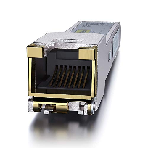 10Gtek 1.25G SFP 1000Base-SX Multimode LC Fiber Transceiver, 850nm MMF, 550m, for Cisco GLC-SX-MMD/SFP-GE-S, Meraki MA-SFP-1GB-SX, Fortinet, Ubiquiti UniFi UF-MM-1G, Mikrotik, TP-Link, Pack of 2|B08BP3JDBV