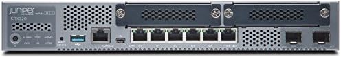 Juniper Networks SRX320 8-Port Security Services Gateway Appliance (Renewed, Black, Metal Case