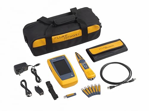 Fluke Networks LIQ-Duo-KIT, LinkIQ-Duo Cable, Wi-Fi, and Network Tester Kit