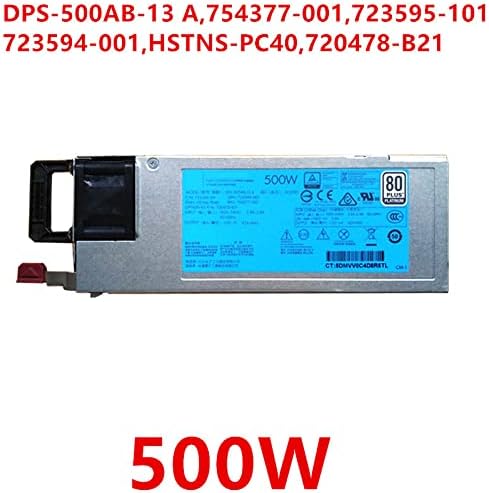 PSU for DL360 DL380 G9 500W Power Supply DPS-500AB-13 A 754377-001 723595-101 HSTNS-PD40 720478-B21 HSTNS-PC40