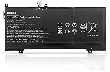 CP03XL Laptop Battery Replacement for HP Spectre X360 Convertible 13-ae000 13-ae0xx 13-ae006no 13-ae001ng 13-ae049ng 13-ae013dx ae011dx 13t-ae000 13t-ae012dx 929066-421 929072-855(11.55V 60.9Wh)|B085W1MBPH