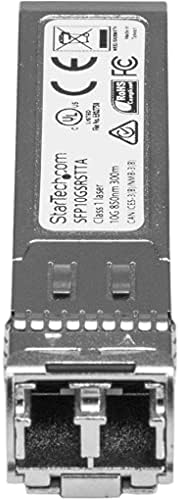 StarTech.com Cisco SFP-GE-T Compatible - Gigabit SFP - 10/100/1000 Mbps - RJ45 Port - 1000Base-T - Copper SFP - GBIC Module|B007UR0CZE