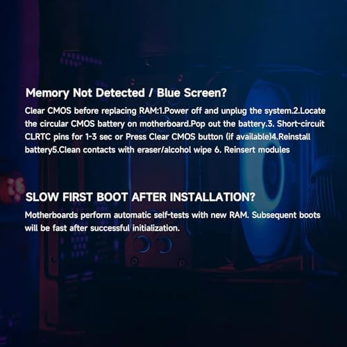 DDR5 RAM 32GB Kit (2x16GB) 4800MHz (PC5-38400) CL40 1.1V On die ECC UDIMM 288-Pin Desktop Memory Module Acclamator|B0DYJFJBJZ