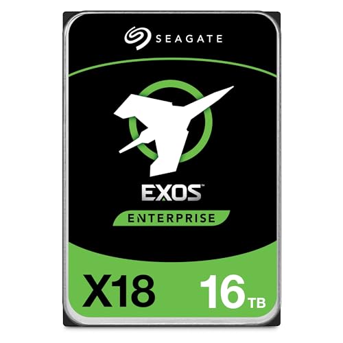 Seagate Exos X24 16TB Enterprise Internal Hard Drive HDD - 6GB/s SAS 7200RPM 2.5M MTBF (ST16000NM002H)|B0CN5LNQSC