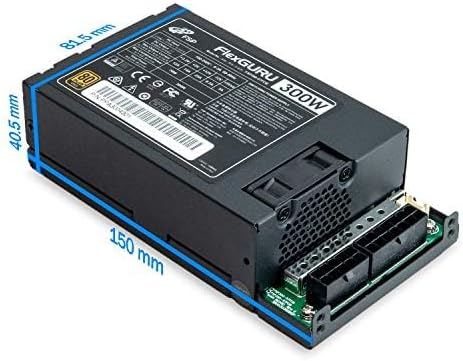FSP FlexGURU Pro Power Supply, Flex ATX 500W, 80 Plus Gold, 5 Year Warranty (FSP500-57FDB)|B0CZC8D44B