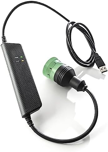 Kvaser Leaf Light HS v2 J1939-13 Type II Single-Channel USB-CAN PC Interface,CAN Access J1939-13 Type II Connector (Green