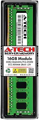 A-Tech 32GB Kit (2x16GB) DDR4 3200MHz PC4-25600 ECC RDIMM 2Rx8 Dual Rank 1.2V ECC Registered DIMM 288-Pin Server & Workstation RAM Memory Upgrade Modules (A-Tech Enterprise Series)|B0BPN6TWVB