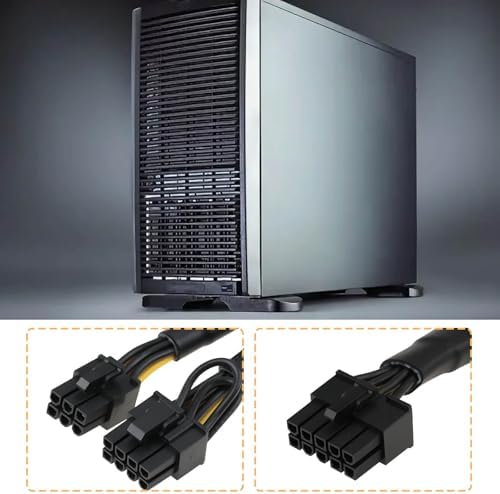 Create idea 10pin to 6+8pin 50cm PCIe GPU Power Adapter Cable Compatible with HP ML350 ML360 G9|B0FWZB2LP9