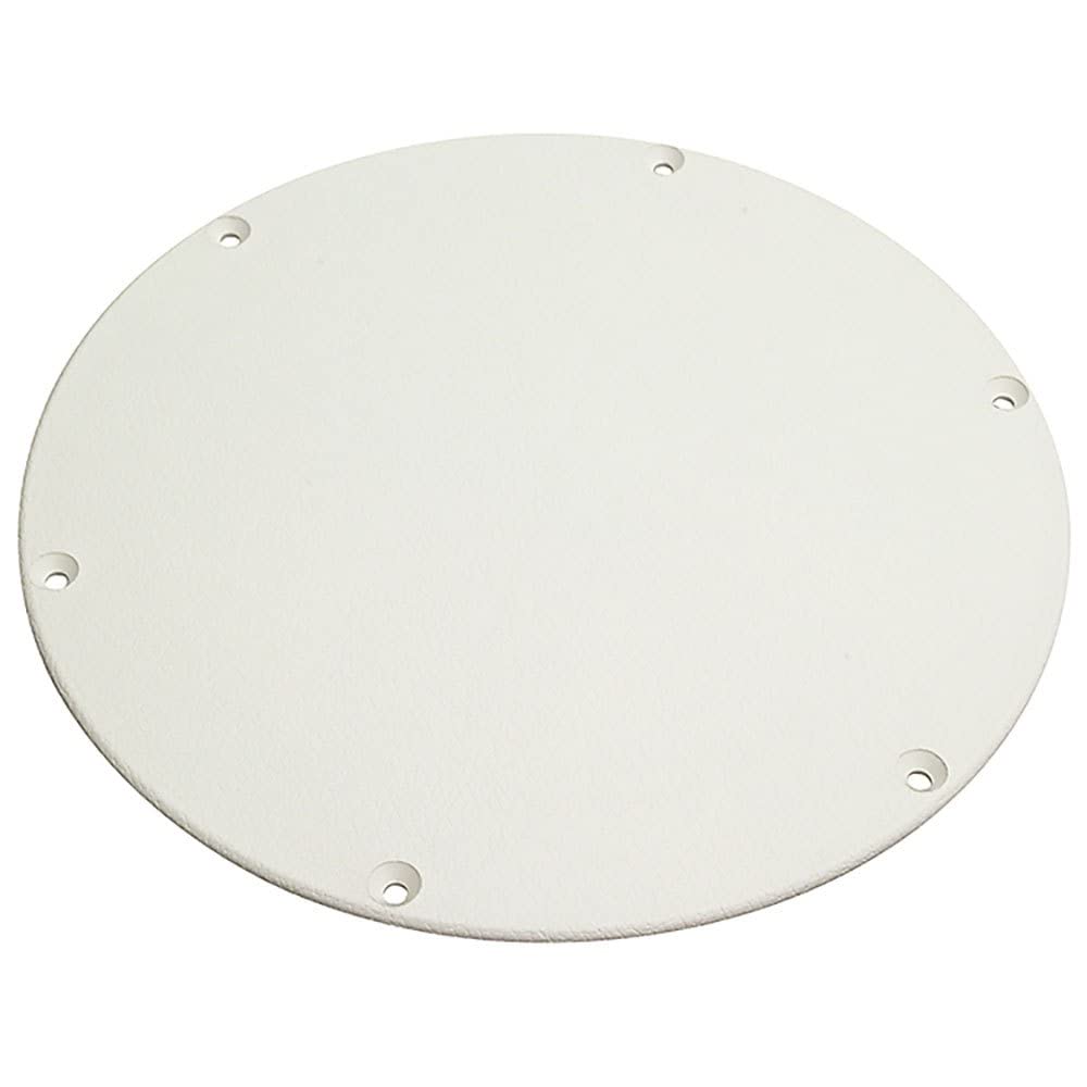 Seachoice 50-39571 Polypropylene Cover Plate Arctic White OD: 10"