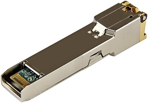 StarTech.com Cisco SFP-GE-T Compatible - Gigabit SFP - 10/100/1000 Mbps - RJ45 Port - 1000Base-T - Copper SFP - GBIC Module|B007UR0CZE