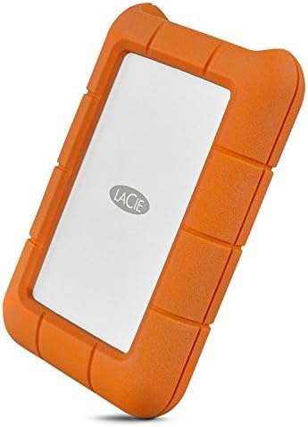 LaCie Rugged Thunderbolt USB-C 5TB External Hard Drive Portable HDD – USB 3.0 compatible, Drop Shock Dust Water Resistant, 1 Mo Adobe CC (STFS5000800)|B0727PN9ZX