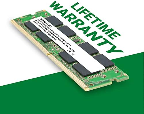 Simmtec RAM 64GB (2x32GB) DDR4 3200MHz SODIMM PC4-25600 (PC4-3200AA) CL22 1.2V Non-ECC SO-DIMM 260 Pin - Laptop, Notebook & AIO Computer Memory Upgrade Kit|B09HFRRW2N