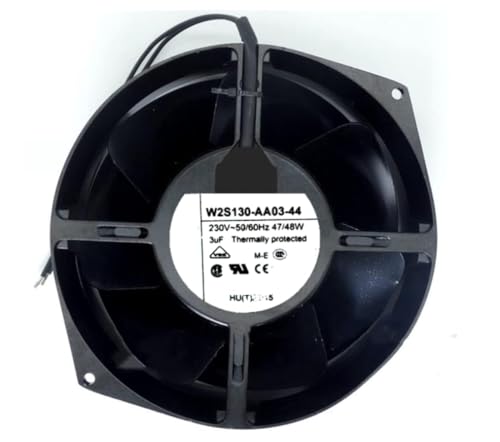 W2S130-AA03-44 230V 47/48W 50/60Hz 172x150x55mm 2-Wire Cooling Fan|B0F1MG87KP