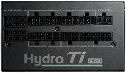 FSP Hydro Ti PRO 1000W Power Supply, 80 Plus Titanium, ATX3.1/PCIe 5.1, Full Modular, 10 Year Warranty (HTI-1000M-GEN5)|B0D467S15T